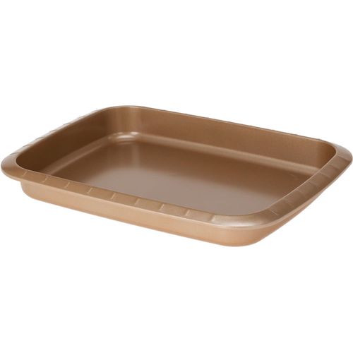 Molde Antiadherente Acero 39.3x27.5x4.7 cm