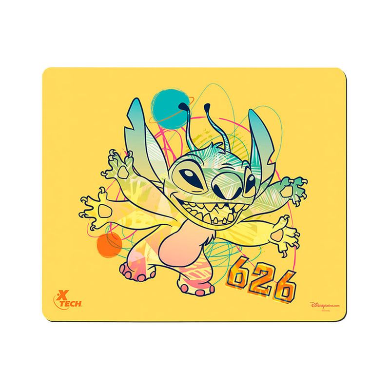 Mouse-Pad-XTECH-DISNEY-Ed-Stich-Amarillo-Mod-XTA-D100S-0