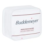 Protector-de-colchon-BUDDEMEYER-Maison-Full-140x190x38-cm-blanco-0