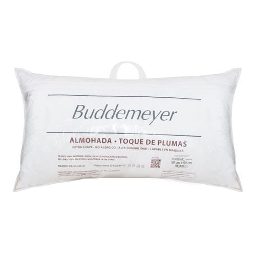 Almohada BUDDMEYER Toque de Pluma 50x90 cm
