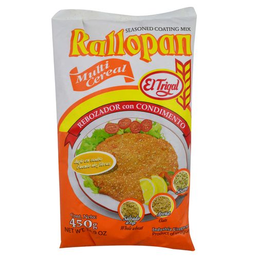 Pan rallado rebozador RALLOPAN multicereal 450 g