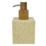 Dispensador-de-jabon-en--poliresina-beige-detalle-madera-0