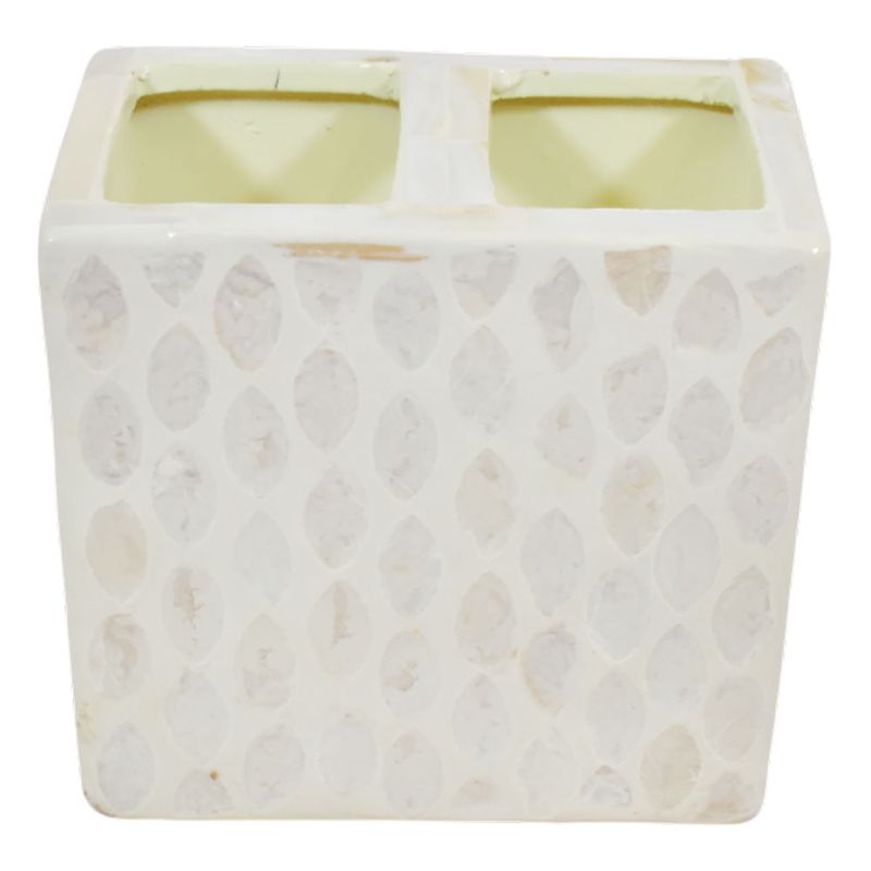 Porta-Cepillos-Dientes-Rectangular-Real-Nacar-Blanco-0