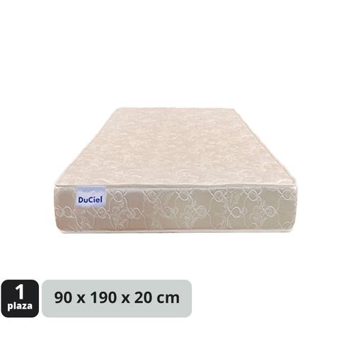 Colchón DUCIEL de Espuma Capitoneado 90x190x20 cm