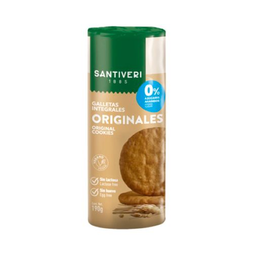 Galletitas SANTIVERI 0% azúcar original 190 g