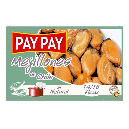 Mejillones al natural PAY PAY 115 g