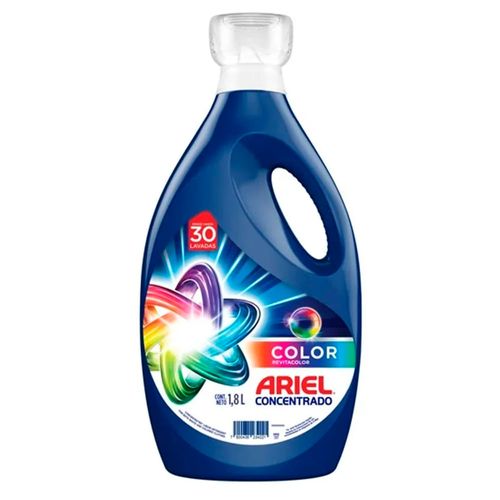 Detergente líquido ARIEL color 1800 cc.