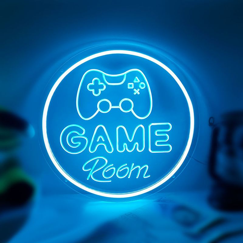 Cartel-de-Neon-Game-Room-30-cm-Usb-5V-0