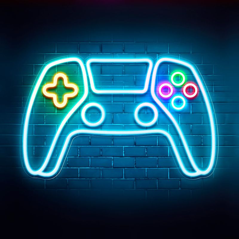 Cartel-de-Neon-Control-PS5-40x26-cm-Usb-5V-0