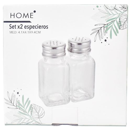 Set x 2 Especieros Vidrio 70 ml