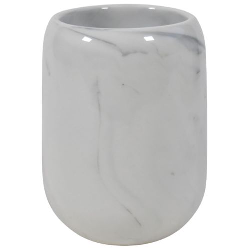 Vaso para Baño en Cerámica Mármol Esmaltado
