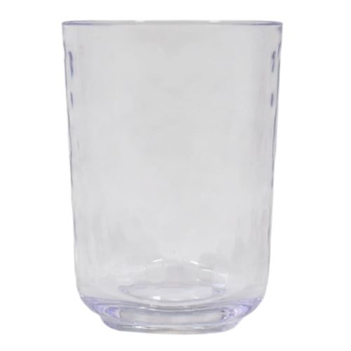 Vaso para Baño Plástico Brillante Transparente