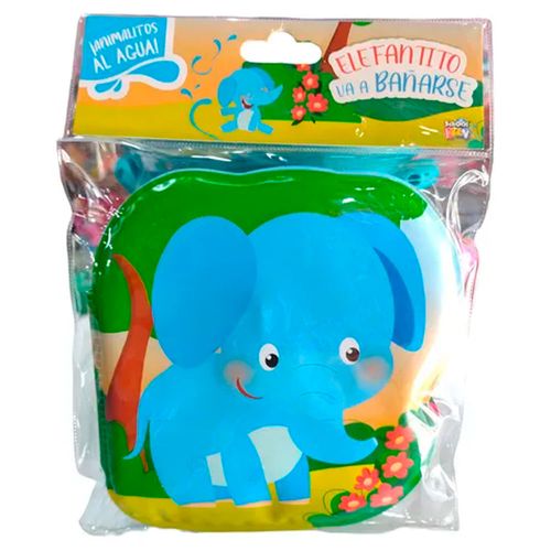 Libro al Agua Elefantito va a Bañarse