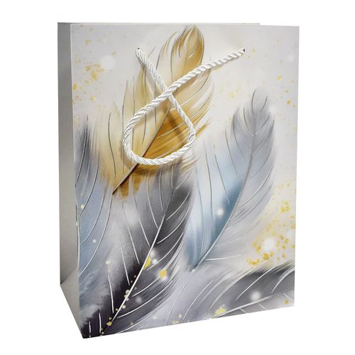 Bolsa de Regalo Plumas 18x23x10 cm