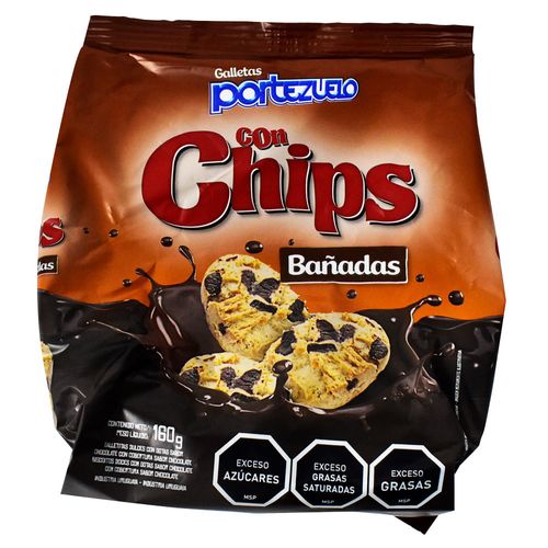 Galletita con Chips Bañadas PORTEZUELO 160 g
