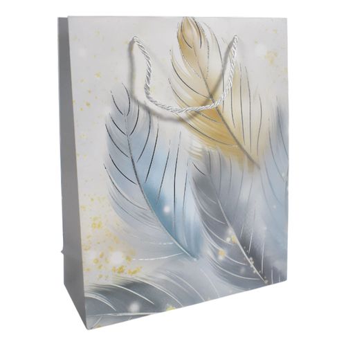 Bolsa de Regalo Plumas 26x32x10 cm