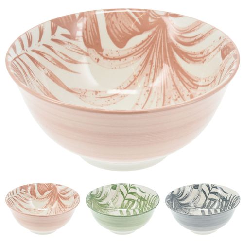 Bowl 500 ml Porcelana Decorada Varios Colores