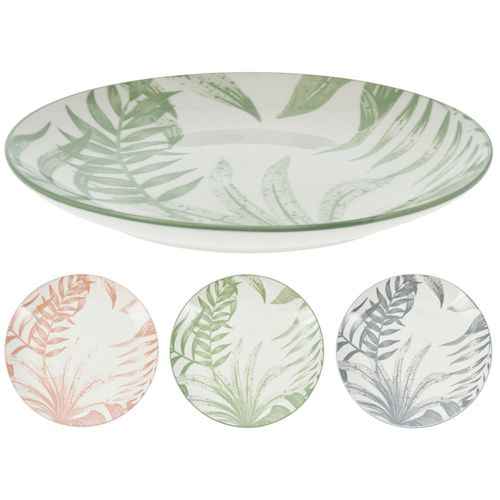 Plato 19 cm Porcelana Decorada Varios Colores