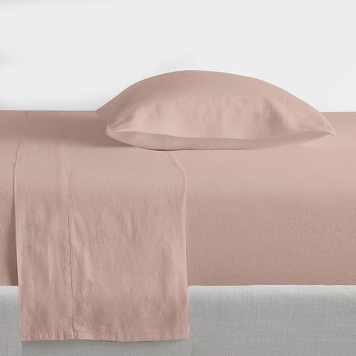 Juego de sabanas HOME Twin Xl Microfibra salmon