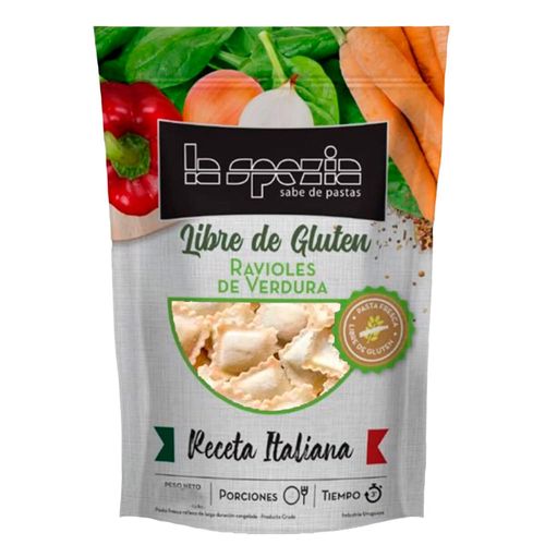 Ravioles de verdura sin glúten LA SPEZIA 350 g