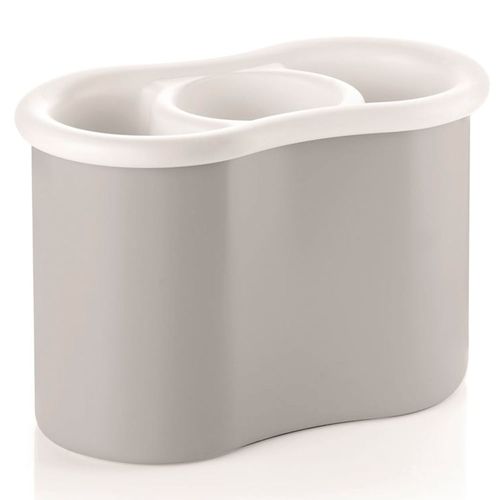 Escurridor para cubiertos gris Formecasa