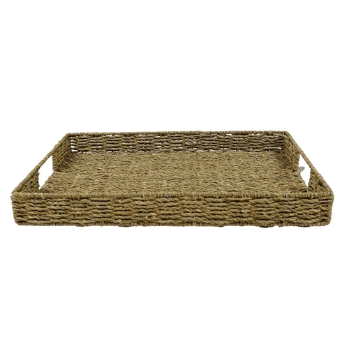 Bandeja Rectangular 45 x 31 x 5,5 cm Fibra Natural