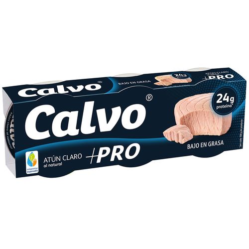 Atún Claro al Natural + Pro CALVO 195 g