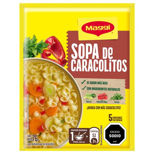 Sopa de caracolitos MAGGI 76 g