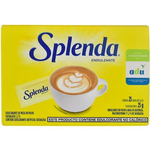 Edulcorante en Polvo SPLENDA 25 Sobres