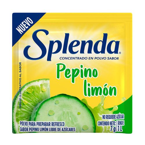Refresco SPLENDA Pepino Limón 7 g