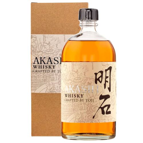 Whisky Japonés AKASHI Crafted by Toji 700 ml