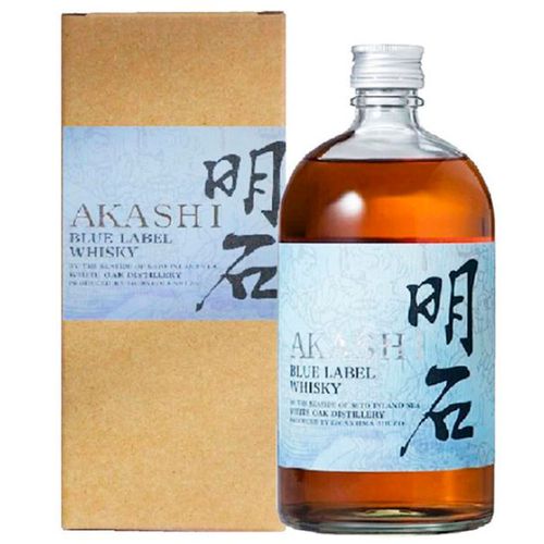 Whisky Japonés AKASHI Blue Label 750 ml