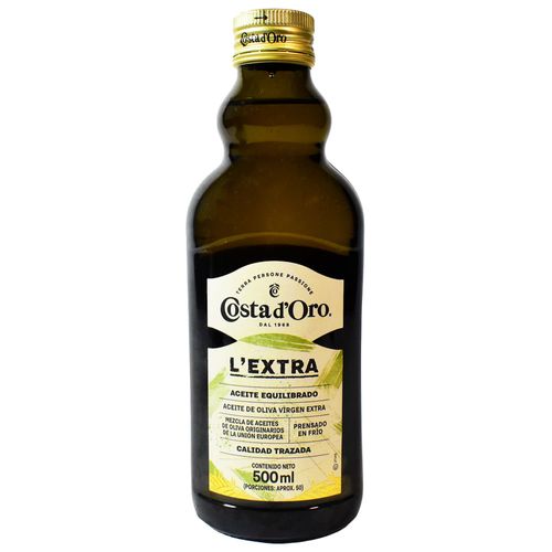 Aceite de Oliva Extra Vírgen COSTA D' ORO 500 ml