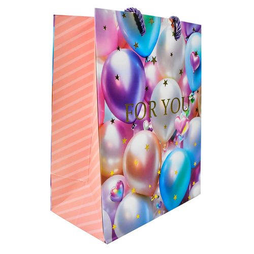 Bolsa de Regalo Globos 18x23x10 cm