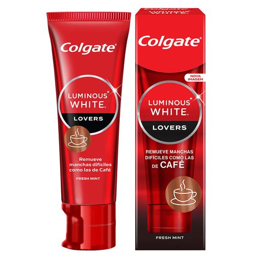 Pasta Dental COLGATE Luminous White Lovers Café 70 g