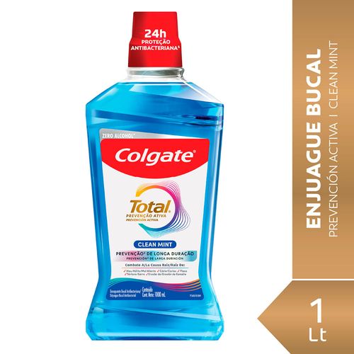 Enjuague Bucal COLGATE Total Clean Mint 1 L
