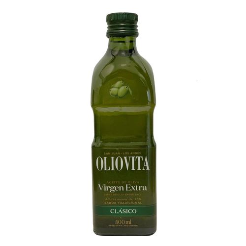 Aceite de oliva OLIOVITA extra virgen clásico 500 cc