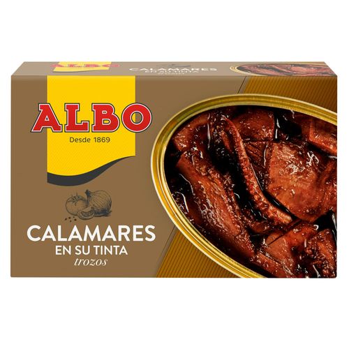 Calamares en su tinta ALBO 112 g