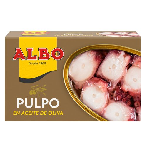 Pulpo en aceite de oliva ALBO 116 g