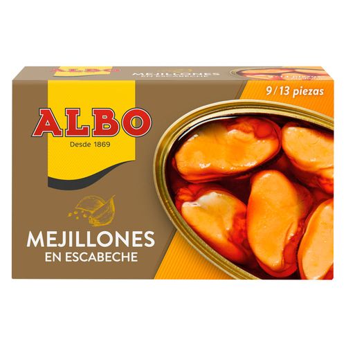 Mejillones en escabeche ALBO 115 g