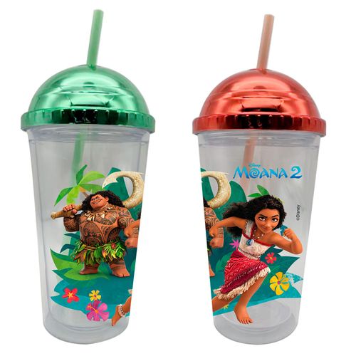 Vaso Doble Pared Cromo Color Mufasa 450 ml