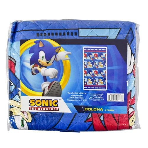 Colcha Infantil 140 x 220 cm Ultra Sonic Azul