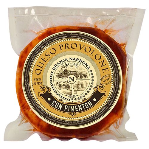 Queso parrillero con pimentón NARBONA cuña x 300 g