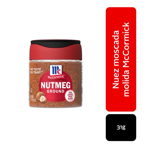Nuez moscada en polvo MCCORMICK 31 g