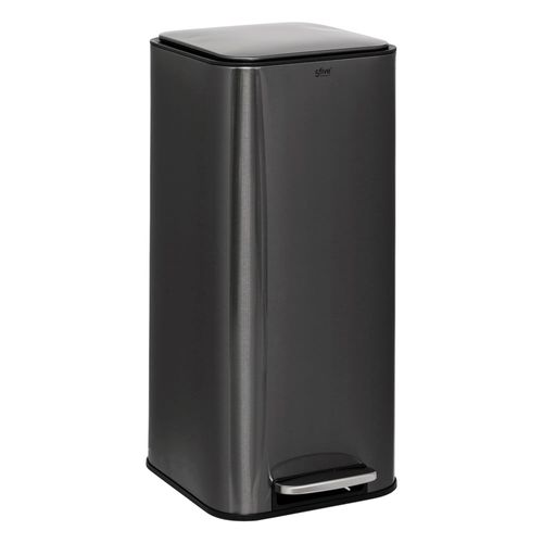 Papelera 30 L Delta Color Carbón