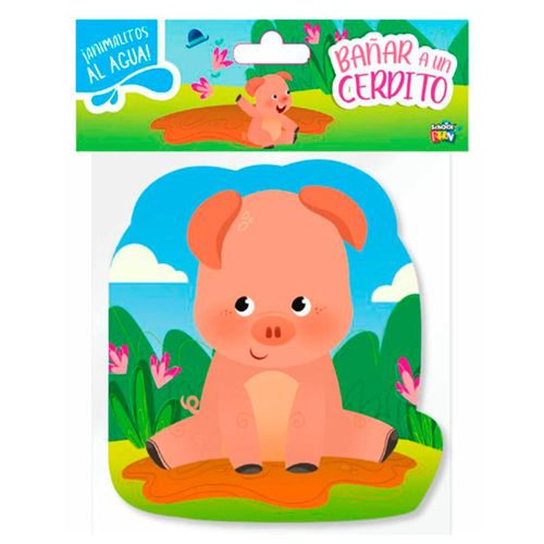 Libro al Agua Bañar a un Cerdito
