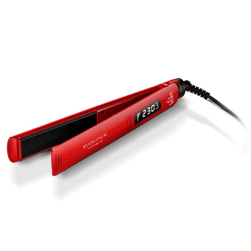 Plancha-de-Cabello-GAMA-Elegance-Digital-Roja-0