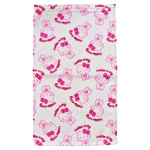 Toalla Social VELOUR 25x45 cm Hello Kitty
