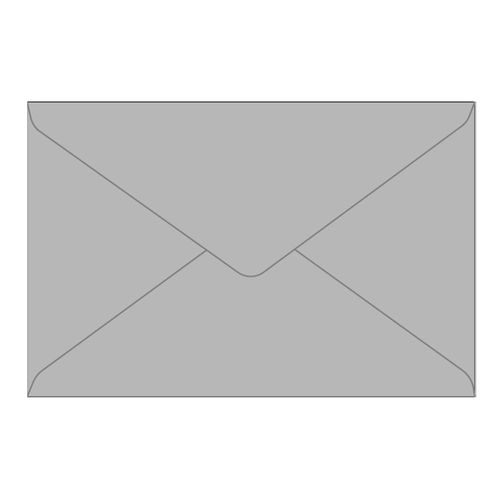 Sobre Tarjeta Plateado 19x125 cm 120 g Medoro 10 un.