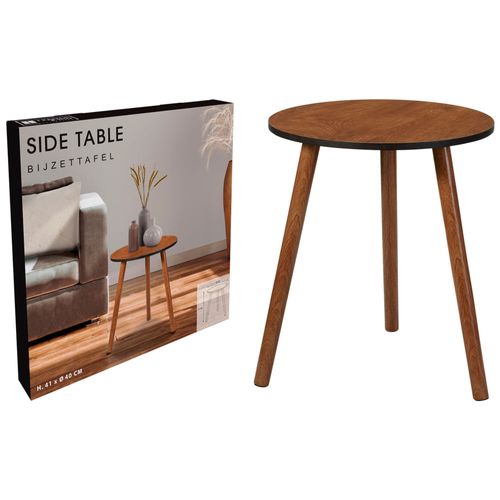 Mesa Auxiliar 40x40x41 cm Natural